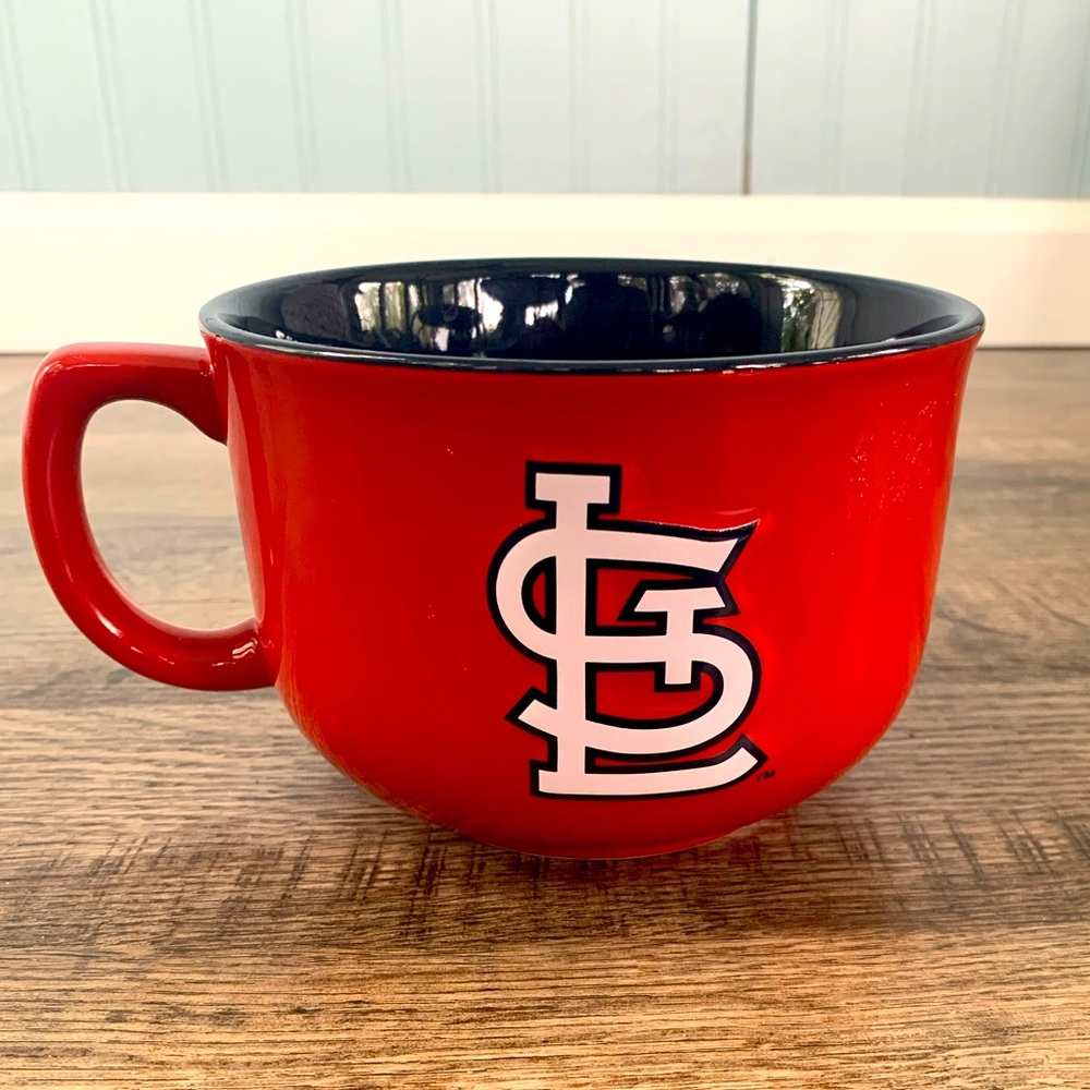 RARE - St. Louis Cardinals Red Soup Mug